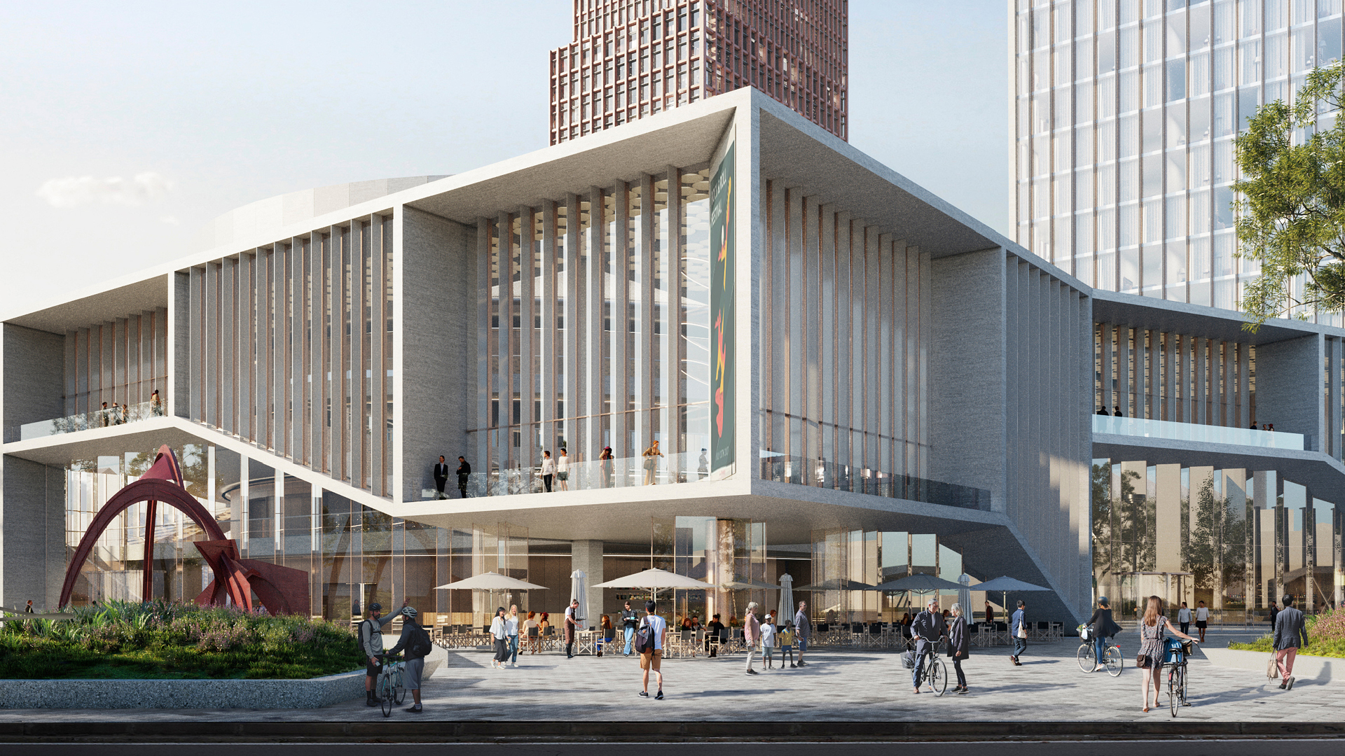KCAP and CITYFÖRSTER design new cultural building and district for Bratislava, Slovakia 